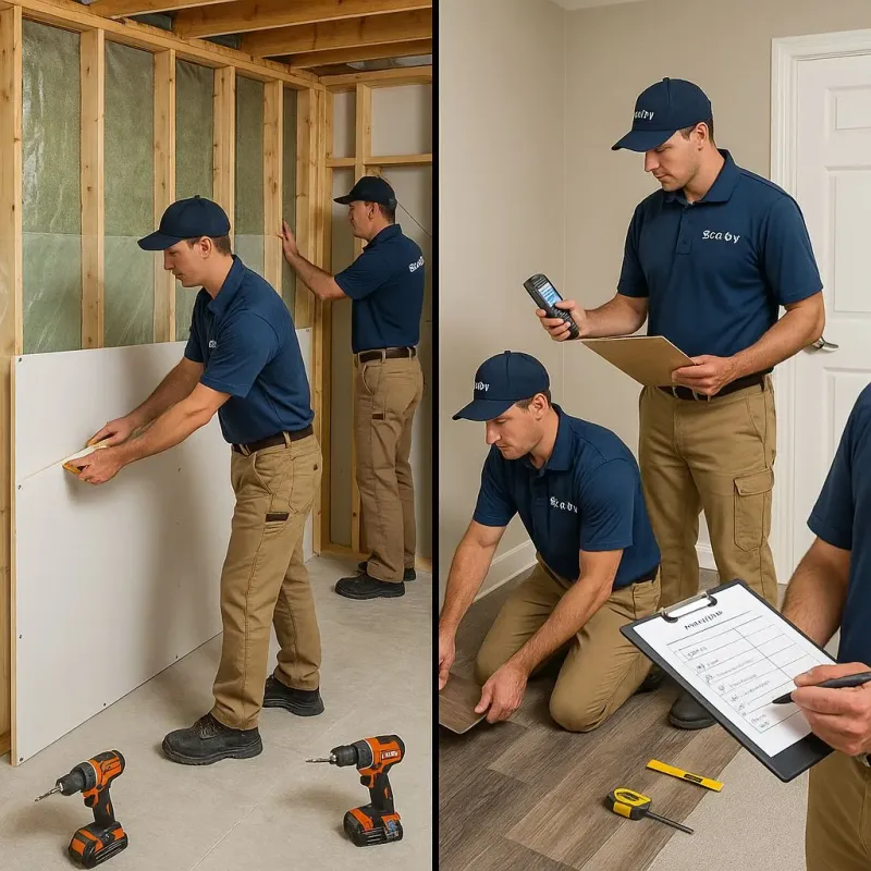 Repairs and Reconstruction process in Murrysville, PA
